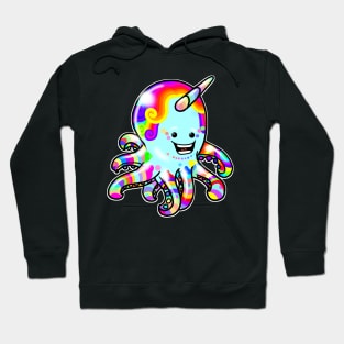 SMILING RAINBOWY SEA UNICORN Hoodie